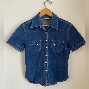 Women’s Denim Levi’s Short Sleeve Jacket